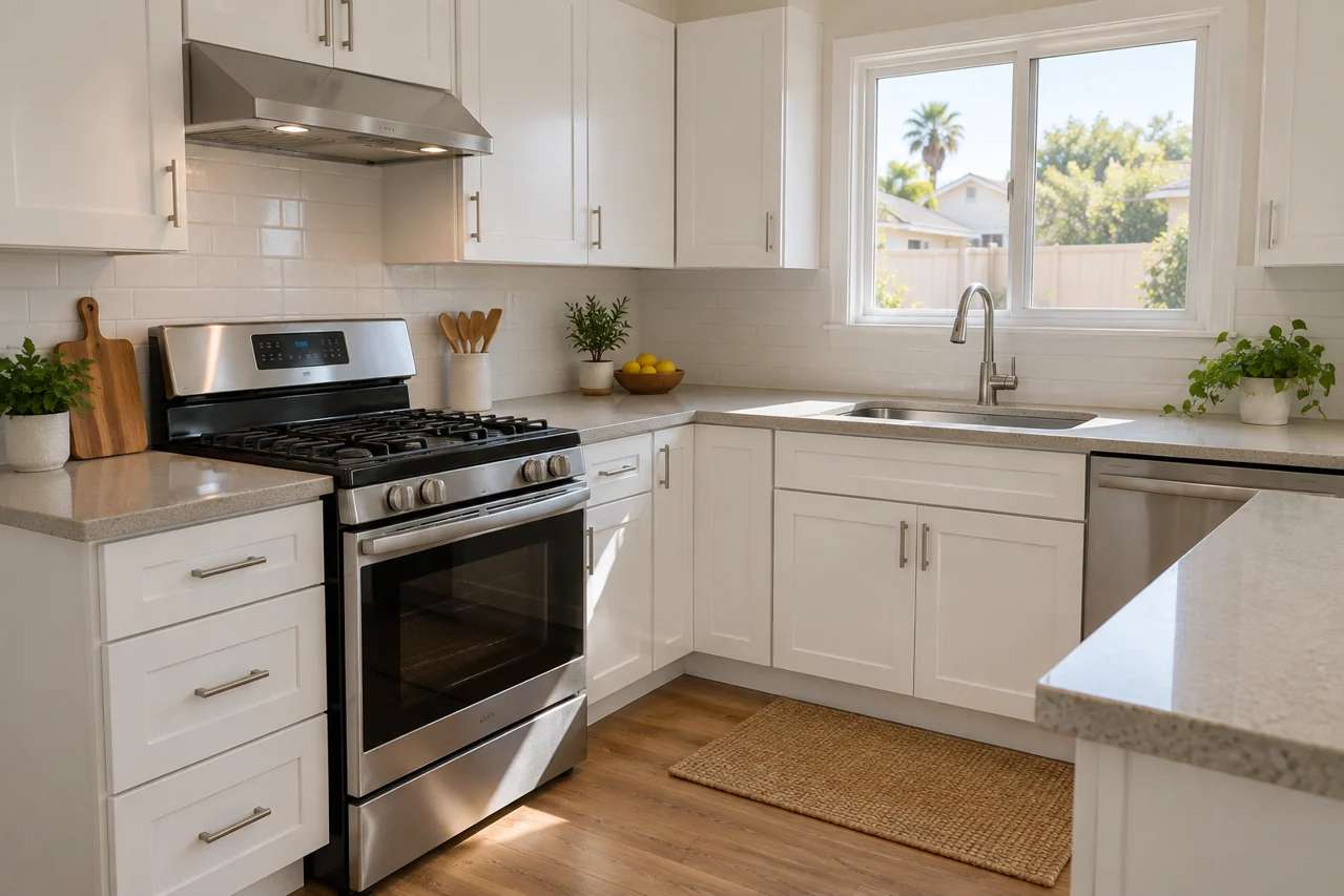 Representative completed Deep Cleaning project in a Los Angeles home