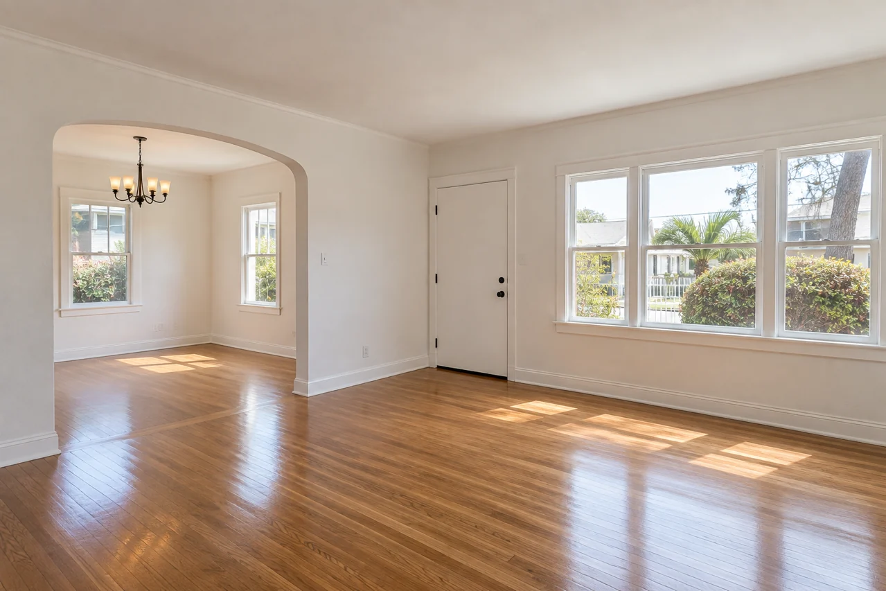 Representative completed Move-In Cleaning project in a Los Angeles home
